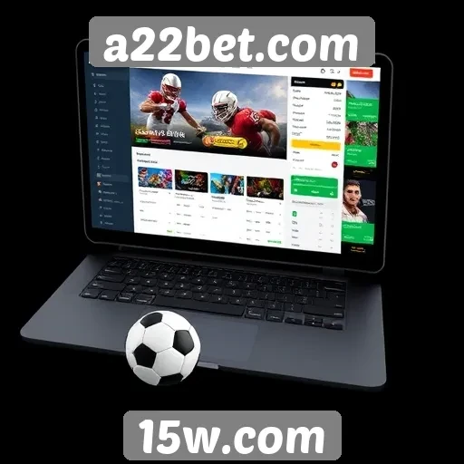Avaliação da interface do usuário no a22bet.com